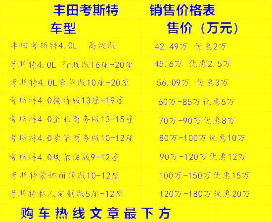 j9九游会丰田考斯特17座现车尊贵版报价多少钱(图2)